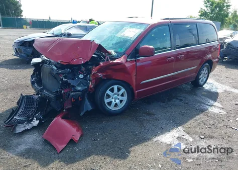 2012 Chrysler Town & Country Touring из США, поврежденный, VIN 2C4RC1BG3CR187839